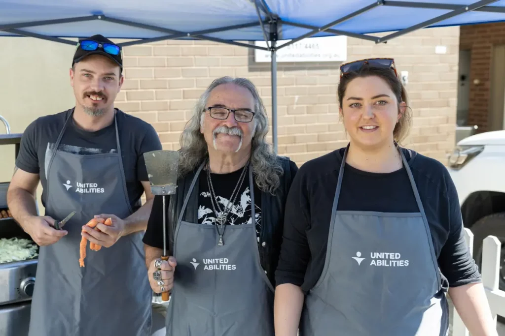 United Abilities staff posing and smiling